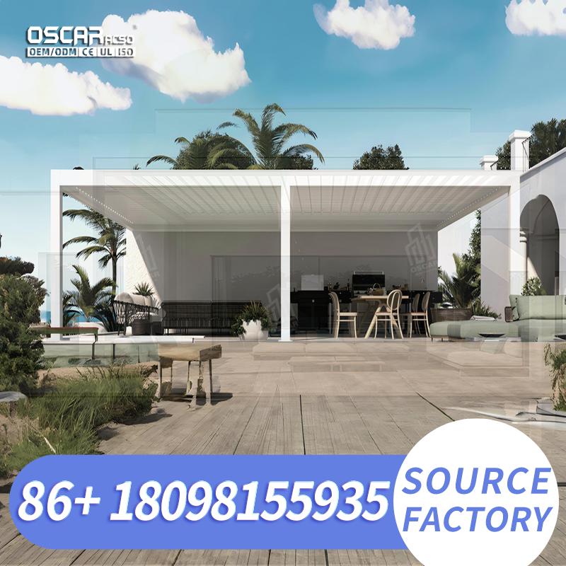 Spa Wellness Nature - Retractable Pergola with Screen and Motor