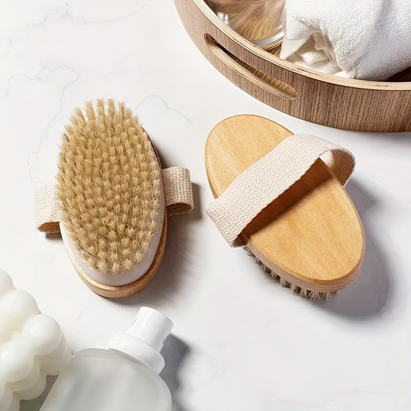 Natural Bristle Body SPA Brush - огляд і ціна Home Spa Wellness