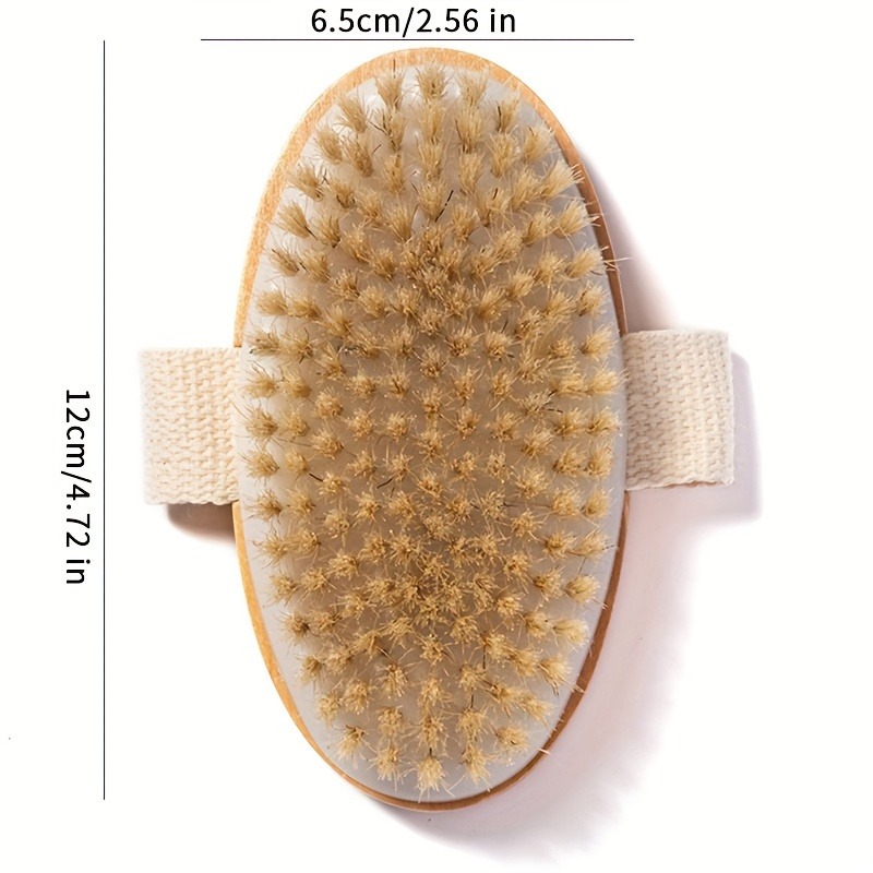 Natural Bristle Body SPA Brush - огляд і ціна Home Spa Wellness