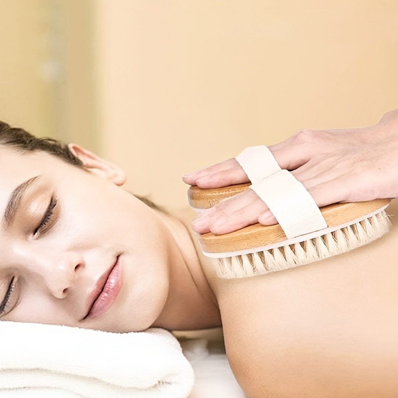 Natural Bristle Body SPA Brush - огляд і ціна Home Spa Wellness