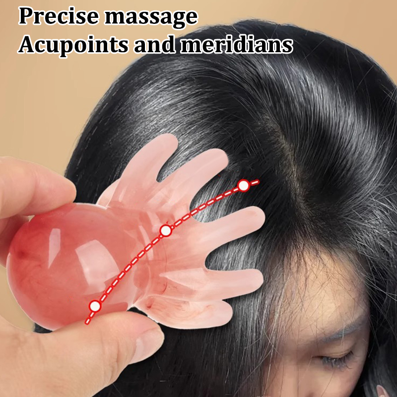 Resin Octopus Comb Head Massag - огляд і ціна Home Spa Wellness